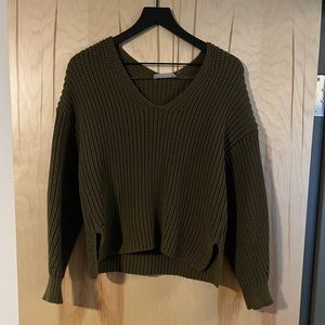 Green Everlane Sweater